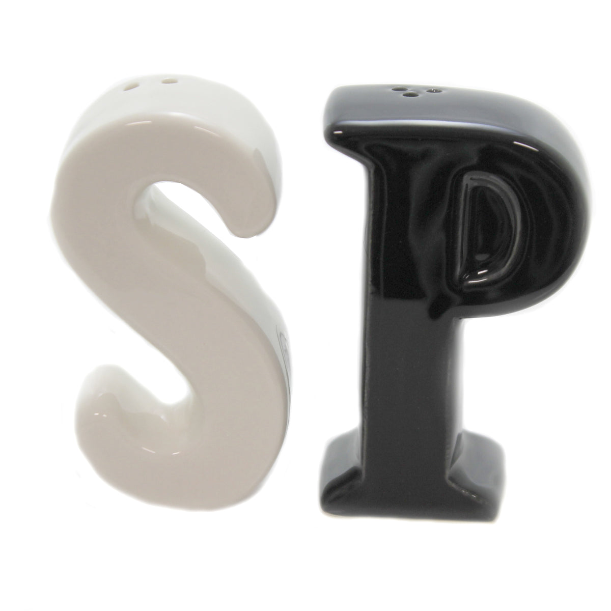 (44908) Letter S & P Salt Pepper Shaker