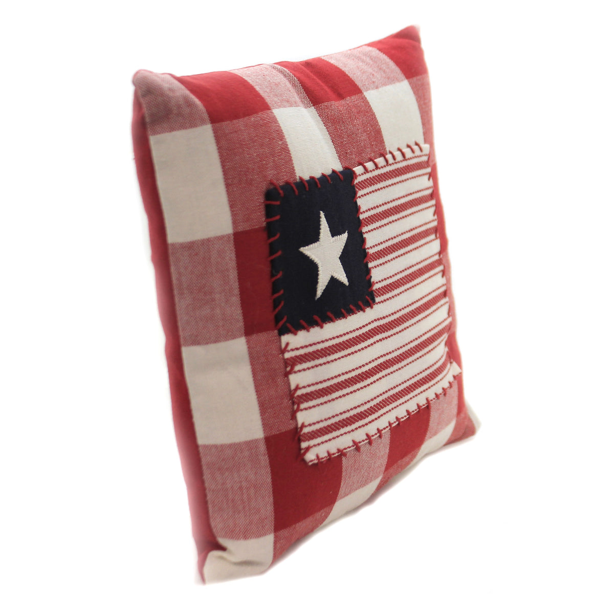 Home Decor Flag Applique Pillow - - SBKGifts.com