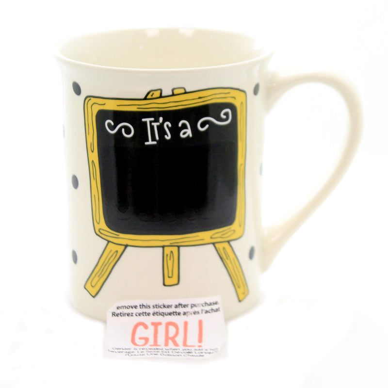 Tabletop Heat Reveal It's A Girl Mug Gender Reveal 6006734 (45039)