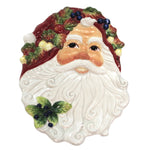 Tabletop Santa Face Plate Christmas Party Serving 10696 (45104)