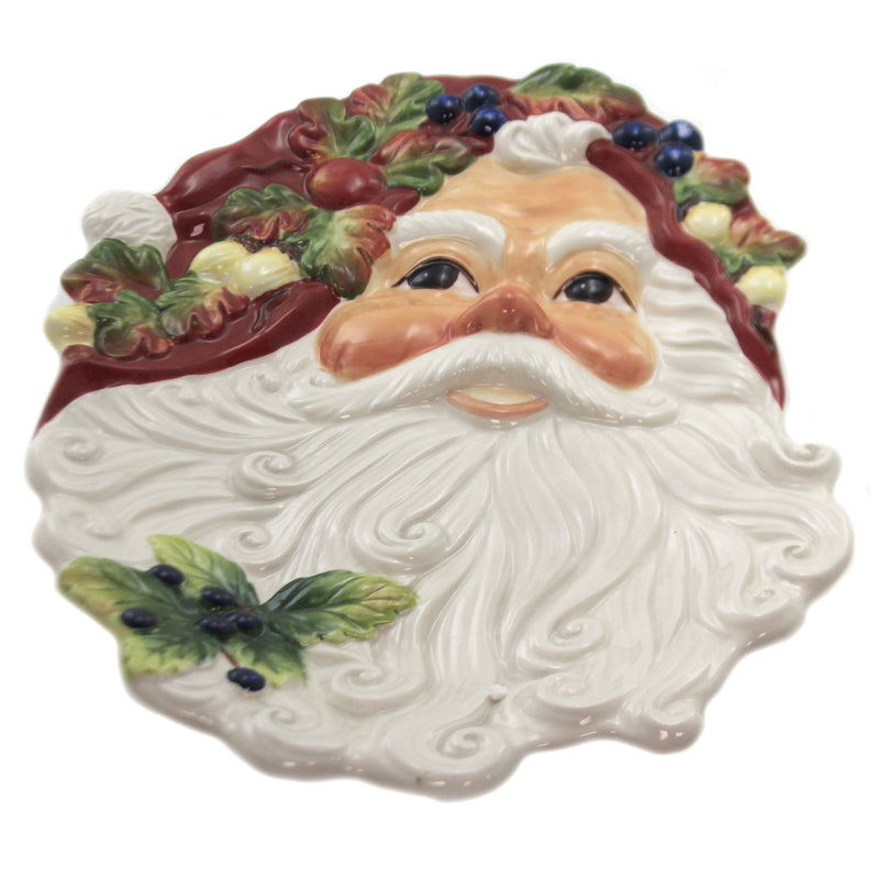 Tabletop Santa Face Plate - - SBKGifts.com