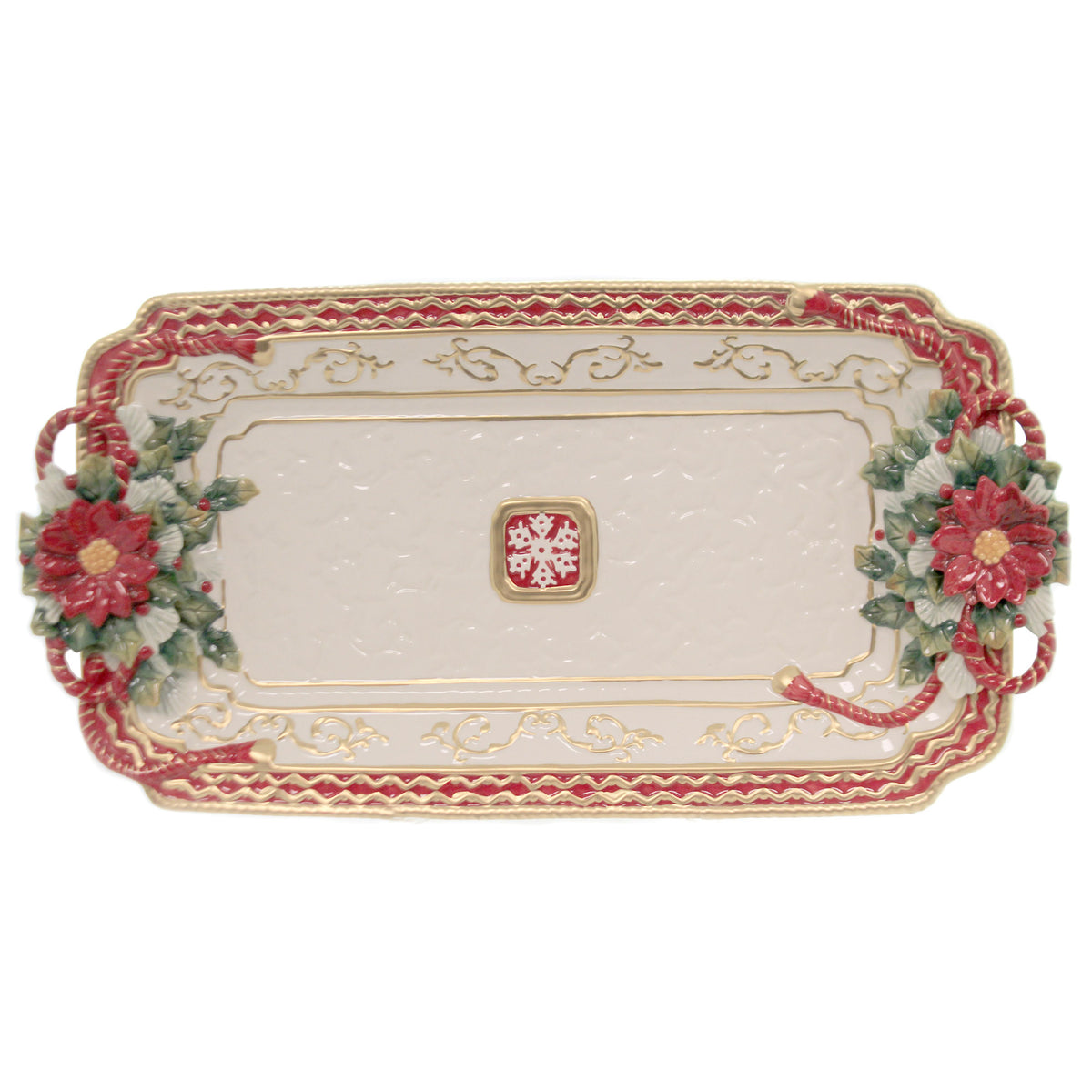 (45107) Poinsetta Tray