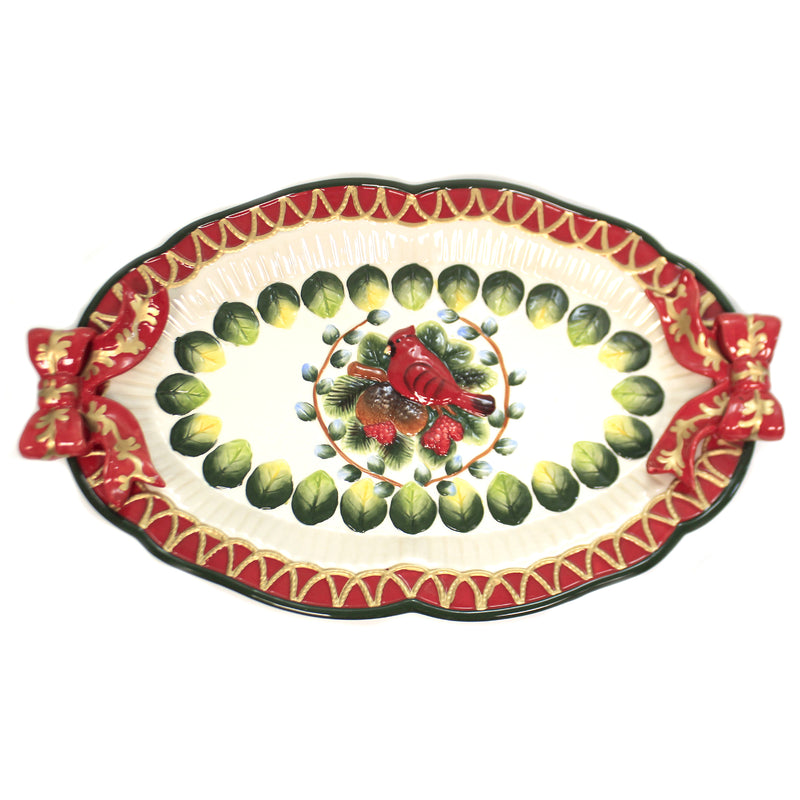 (45111) Evergreen Holiday Tray