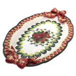 Tabletop Evergreen Holiday Tray - - SBKGifts.com