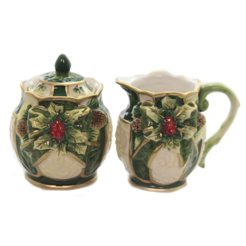 (45123) Holly Sugar And Creamer