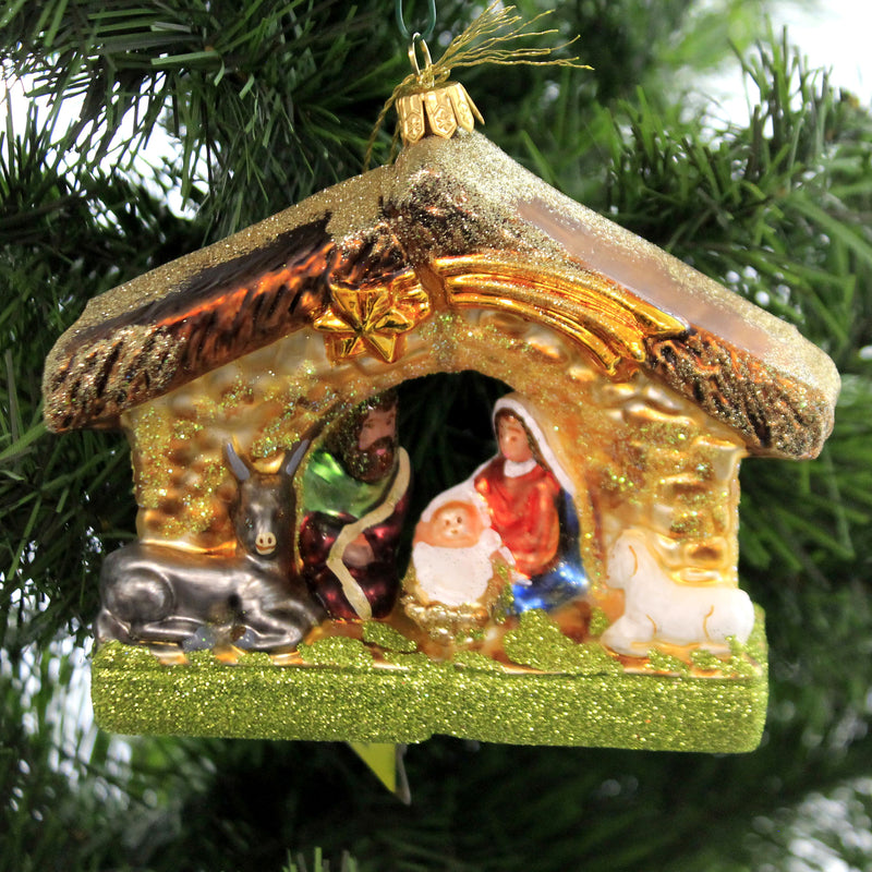 Holiday Ornaments Nativity Scene - - SBKGifts.com
