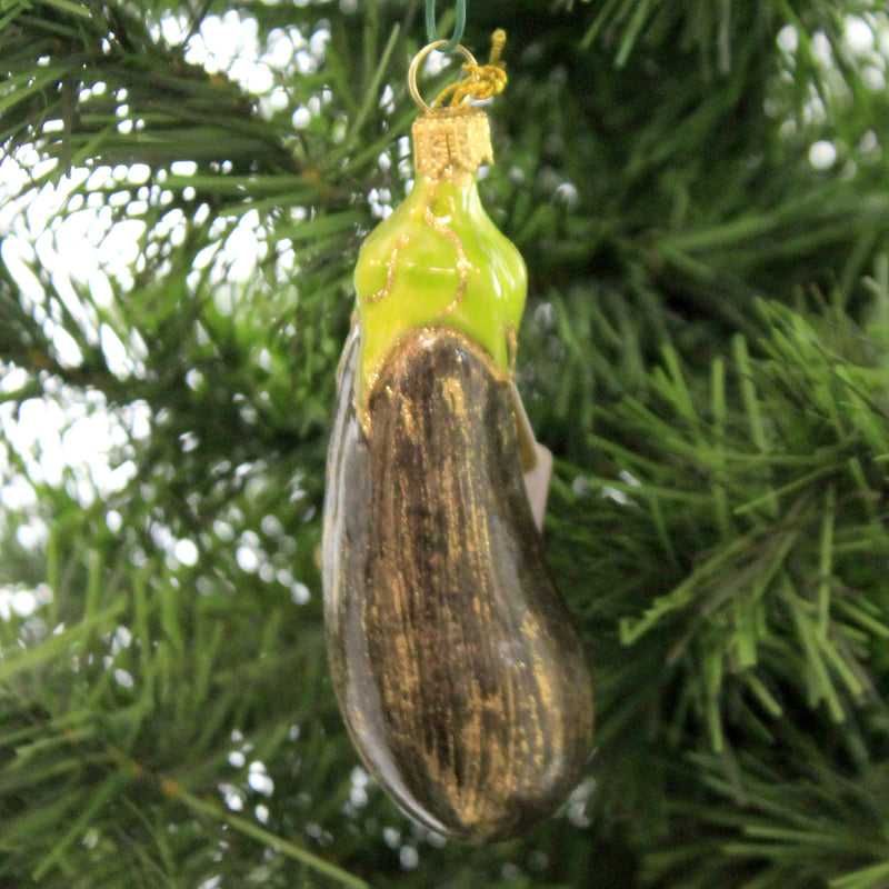 Holiday Ornaments Eggplant - - SBKGifts.com