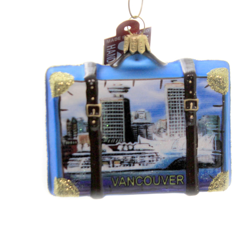 Holiday Ornaments Vancouver Suitcase Travel Suitcase A035156 (45200)