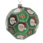 Santa Claus Face Ball Christmas Polyhedron Ppt2080044 (45220)