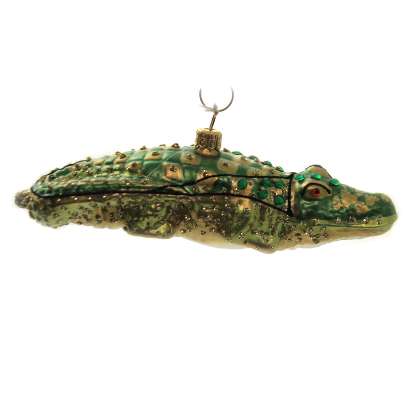 Holiday Ornaments Jeweled Crocodile Semiaquatic Reptiles Ppt2080030 (45222)