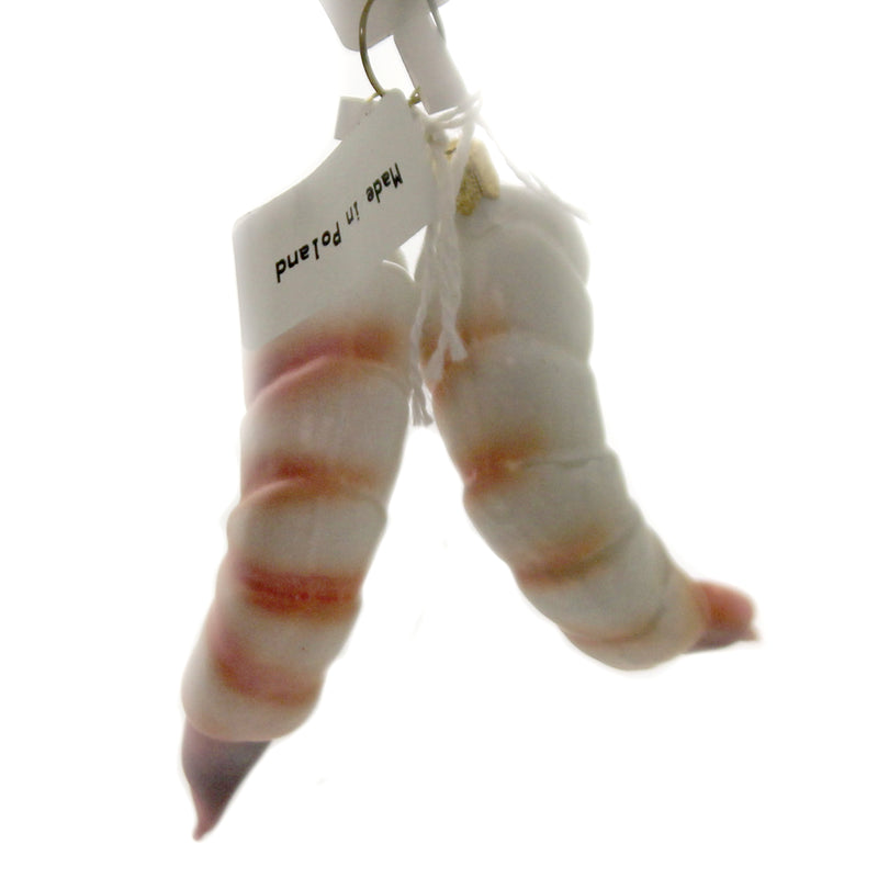 Holiday Ornaments Shrimp Prawn - - SBKGifts.com