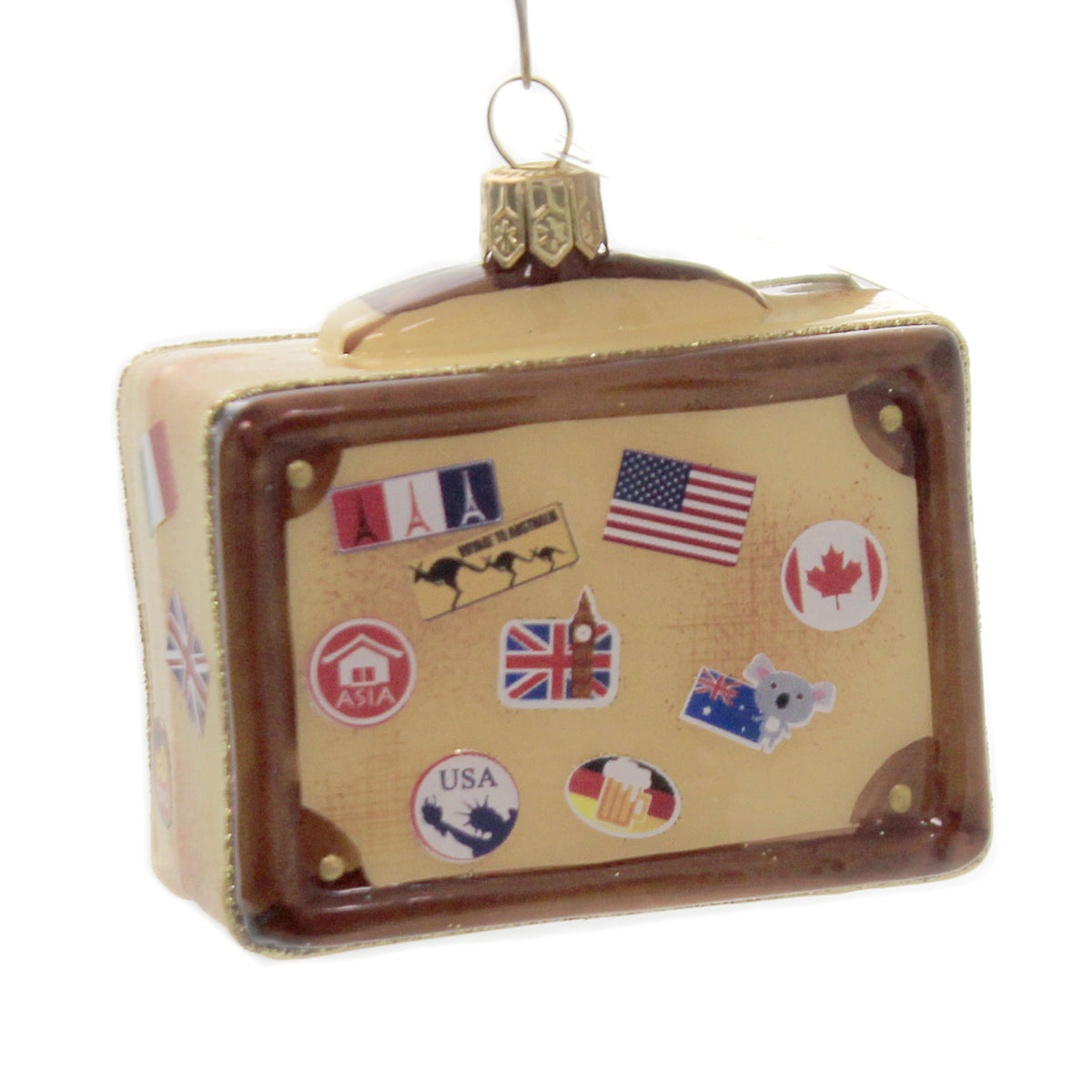 Pinnacle Peak New York Travel Suitcase - - SBKGifts.com