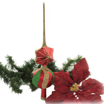 Tree Topper Finial Ball And Star Finial - - SBKGifts.com
