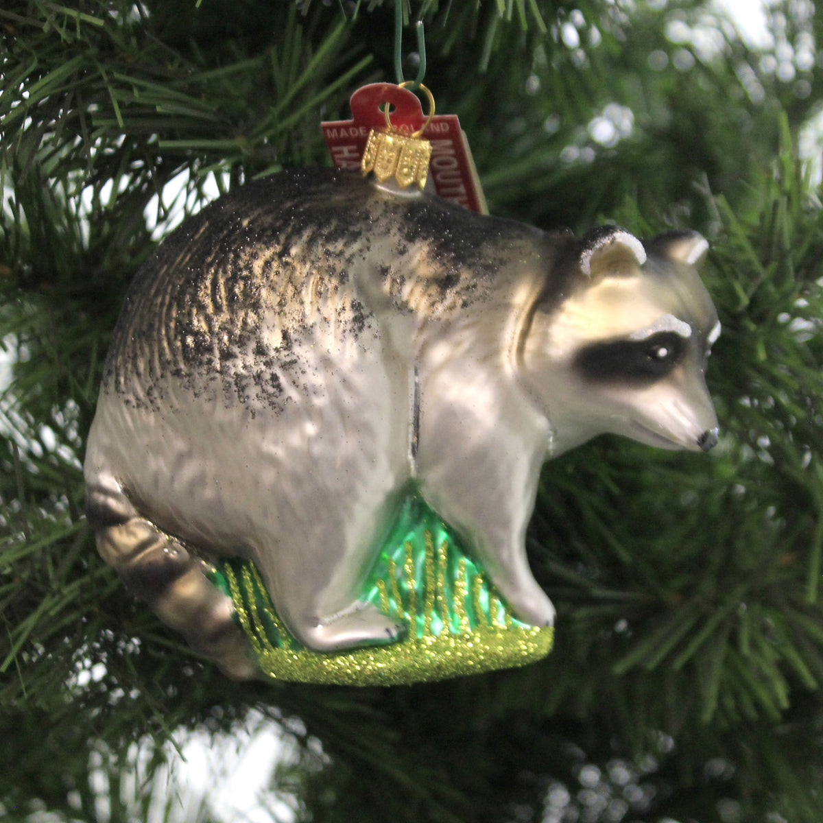 Holiday Ornaments Raccoon. - - SBKGifts.com