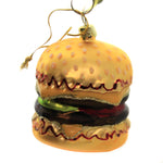 Holiday Ornaments Double Cheeseburger Beef Patty Cheese Christmas Go1520 (45393)