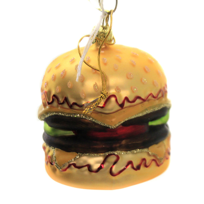 Holiday Ornaments Double Cheeseburger - - SBKGifts.com