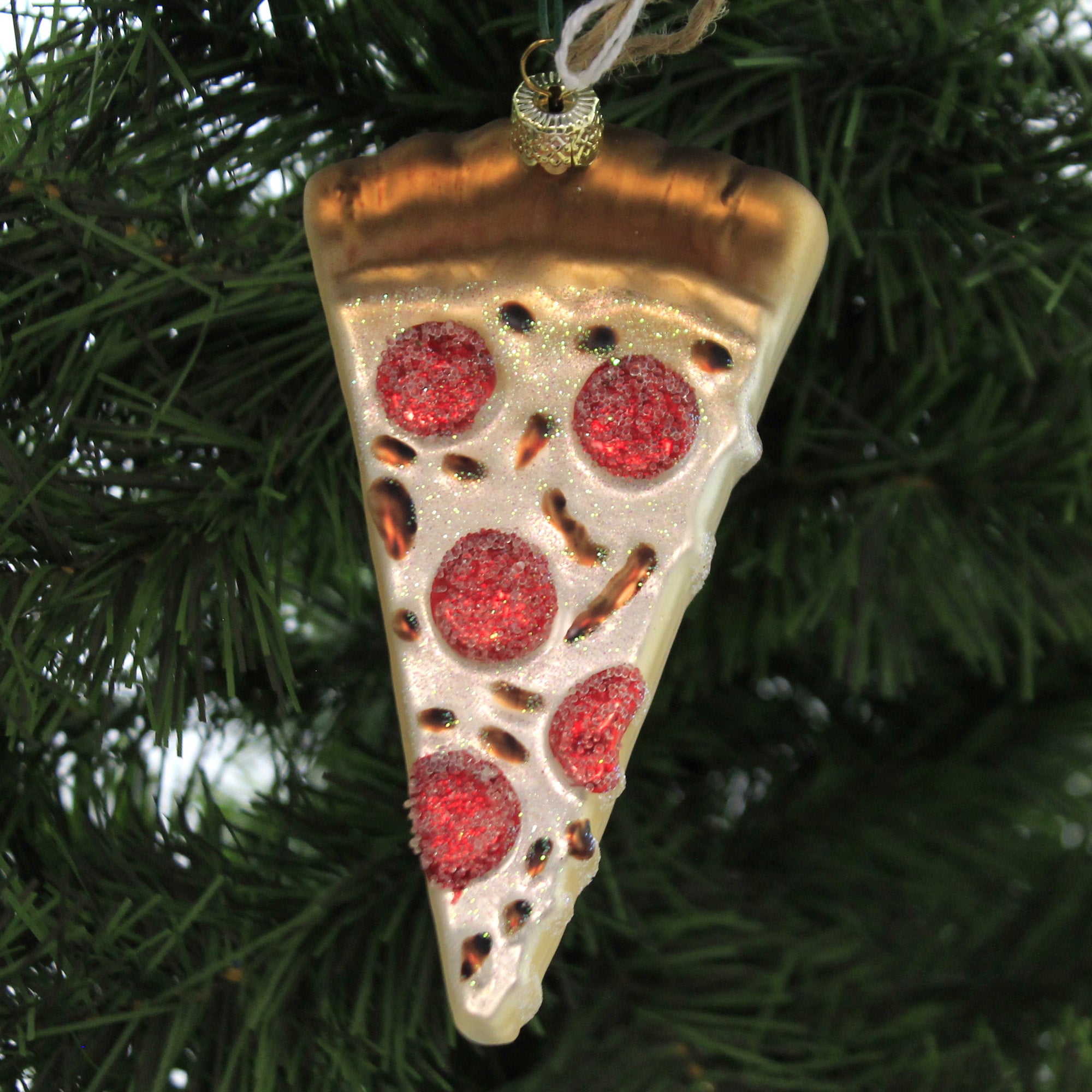 Cody Foster Pineapple Pizza Slice Ornament - Thumbnail 3