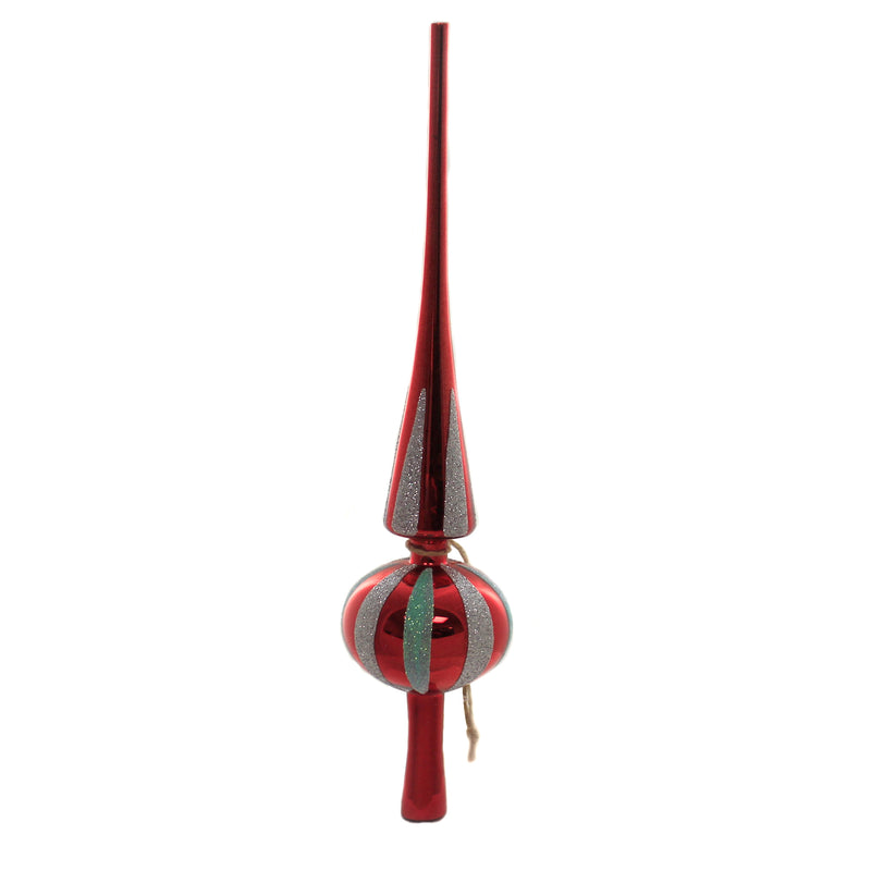 (45500) Red Modern Tree Topper