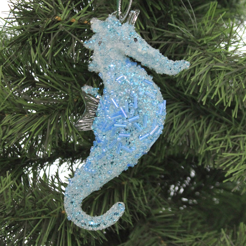 Holiday Ornaments Coast Beaded Seahorse Ornament - - SBKGifts.com