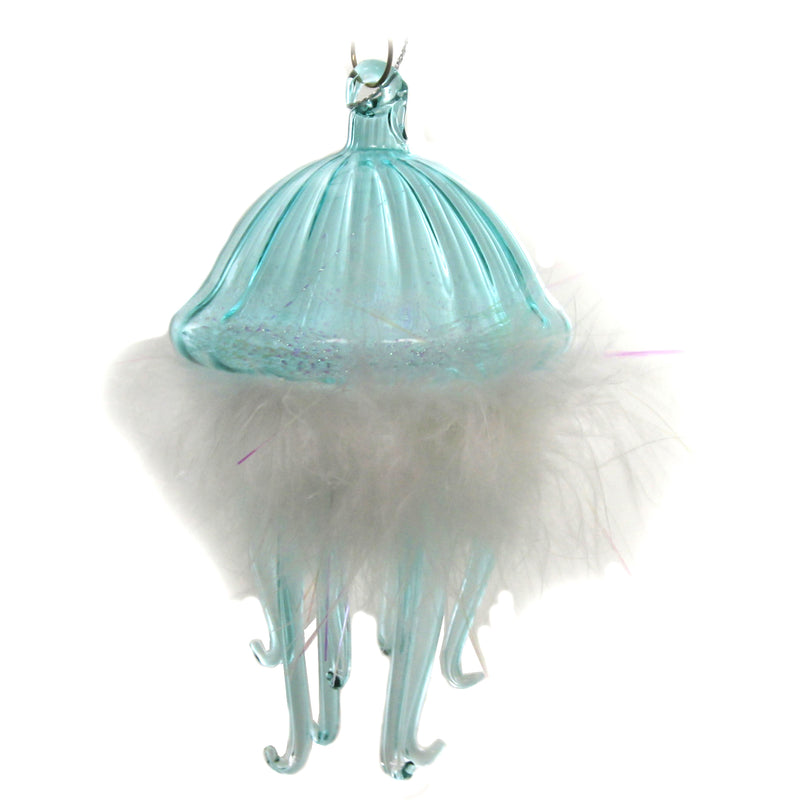 (45534) Holiday Ornaments Coast Feathery Jellyfish Orn, 5.00 Inch, Marine Animal 6007313