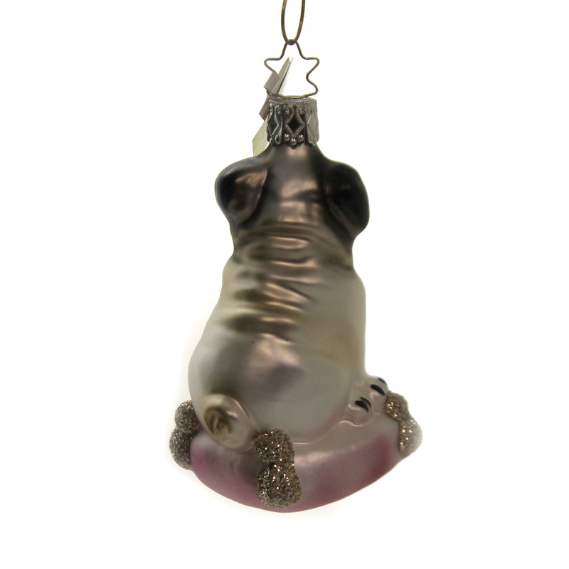Inge Glas Pug Dog Princess - - SBKGifts.com