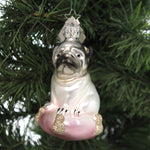 Inge Glas Pug Dog Princess - - SBKGifts.com
