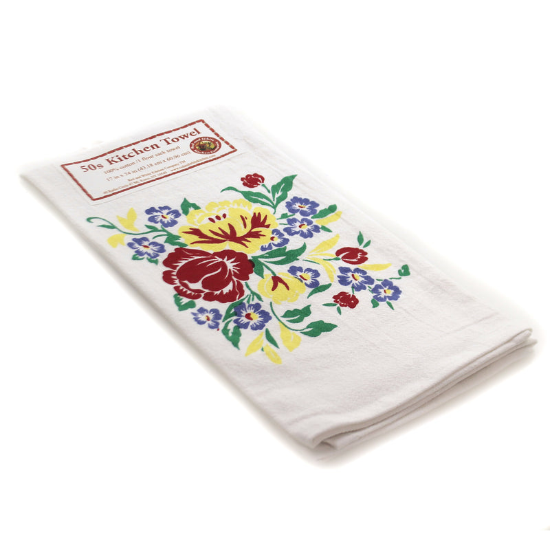 Decorative Towel Country Garden Flour Sack - - SBKGifts.com