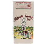 Decorative Towel Yellowstone Park Fabric 100% Cotton Old Faithful Ywv01 (45610)