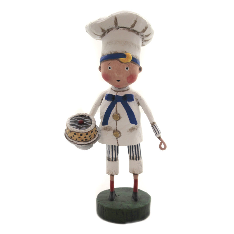 Lori Mitchell Billy Baker Polyresin Chef Baker Pastry Sweets 11141 (45633)