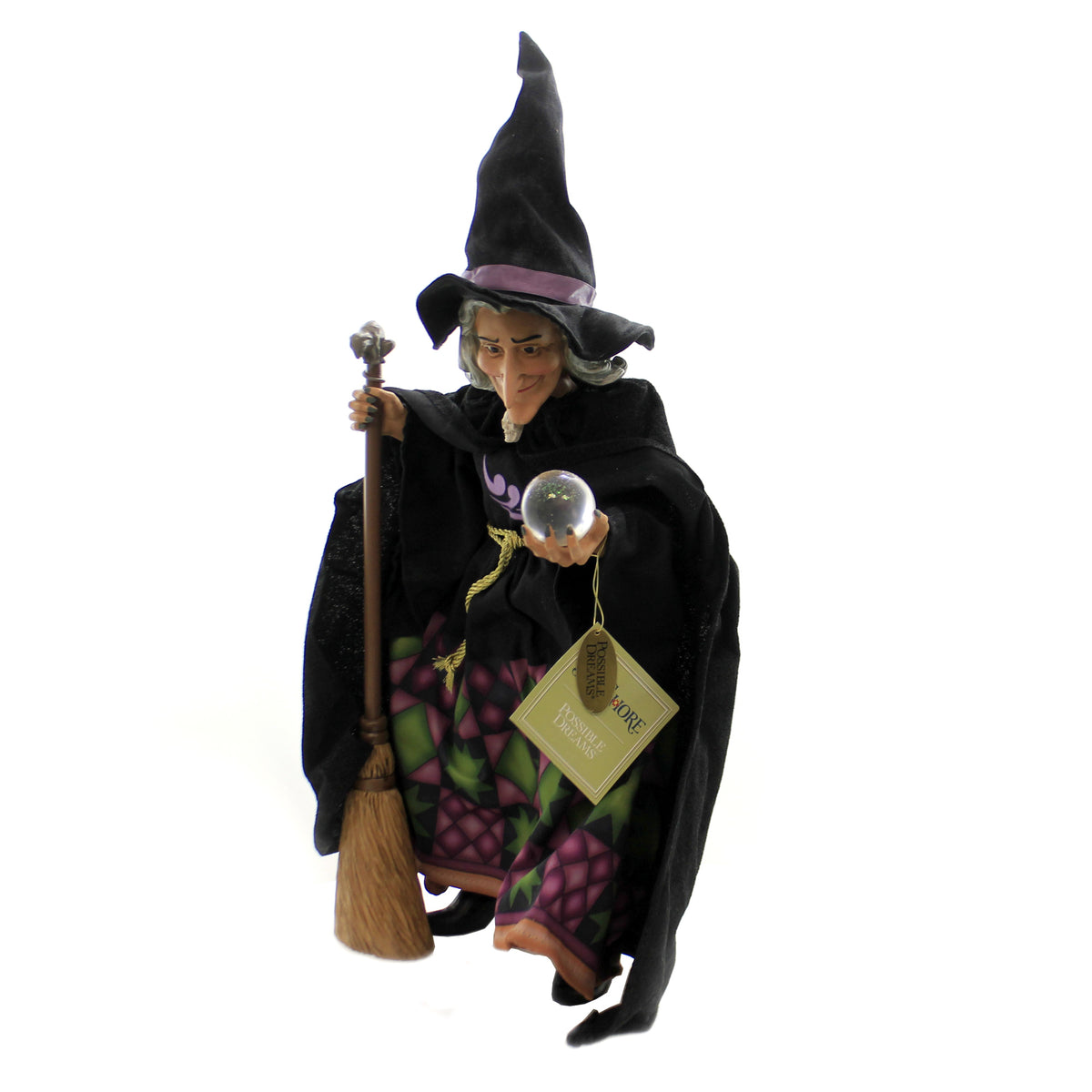 Jim Shore Witch's Crystal Ball - - SBKGifts.com
