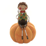 Lori Mitchell Peter Pumpkin Eater Polyresin Thanksgiving 11165 (45671)