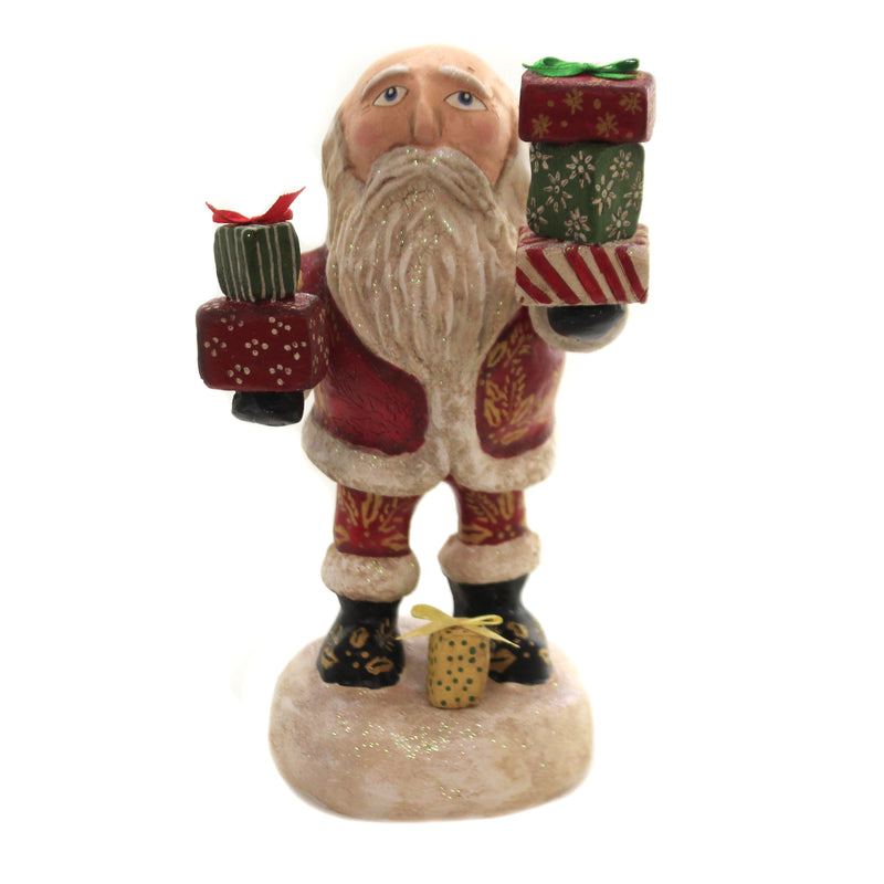 Packing The Sleigh - One Figurine 8.25 Inch, Polyresin - Santa Claus Christmas 24149 (45695)