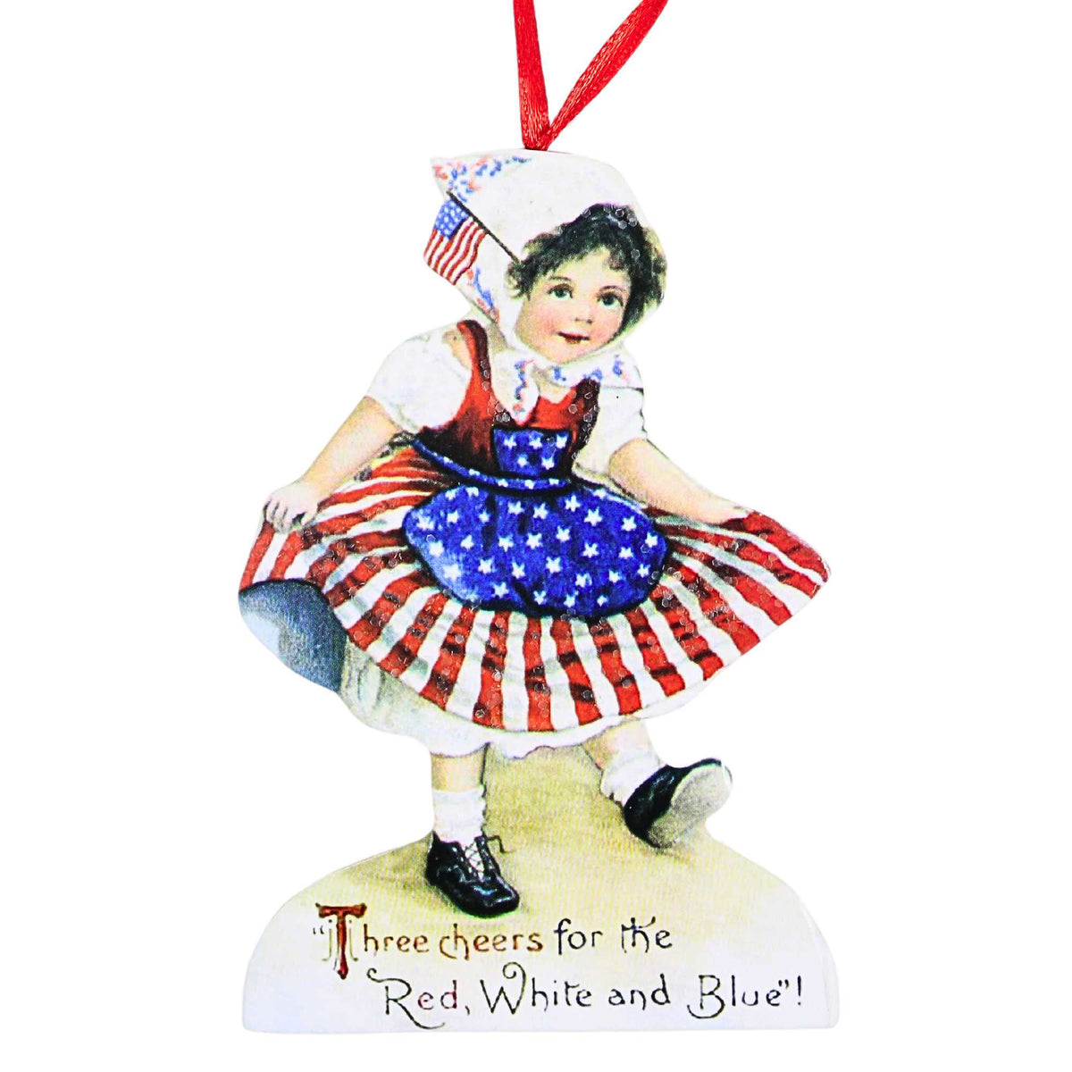Bethany Lowe Americana Die Cut Ornaments S/6 - - SBKGifts.com