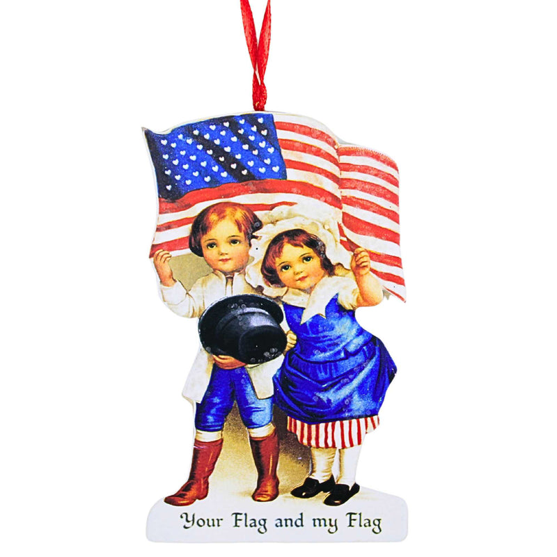 Bethany Lowe Americana Die Cut Ornaments S/6 - - SBKGifts.com