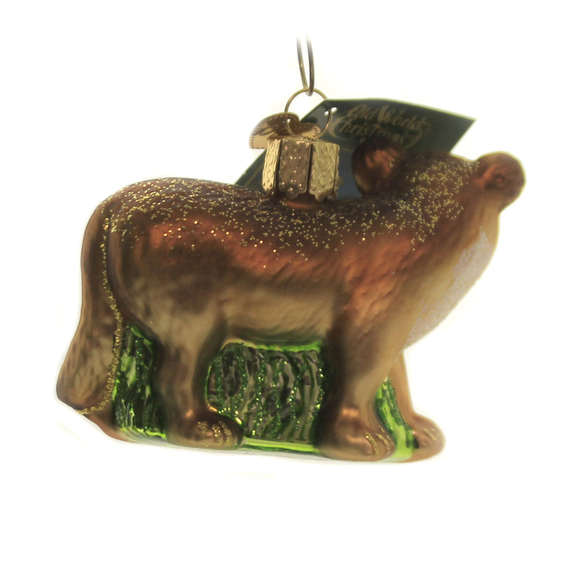 Old World Christmas Lion Cub - - SBKGifts.com