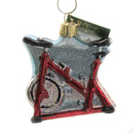 Old World Christmas Spin Cycle Glass Ornament Exercise Health 44152 (45761)