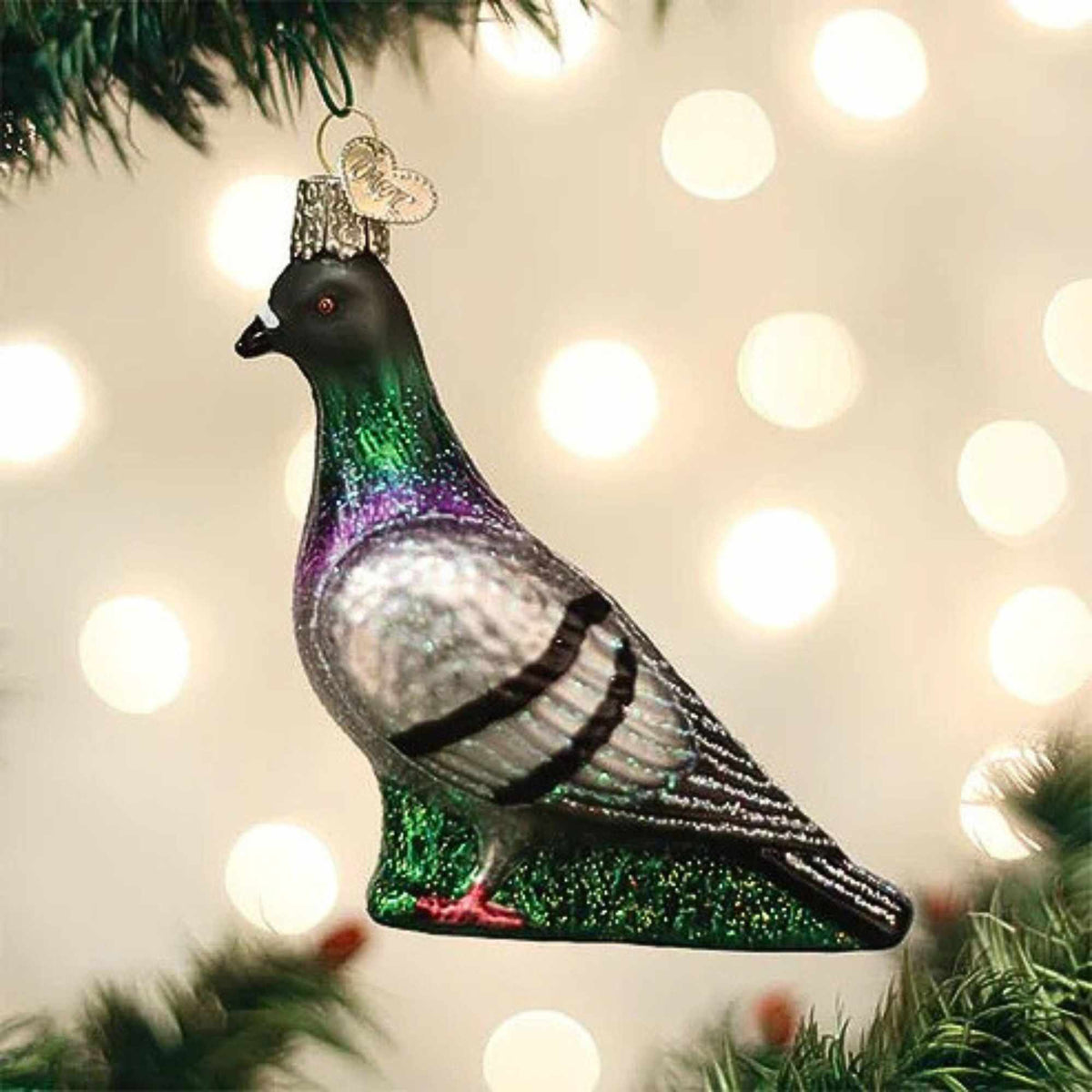 Old World Christmas Pigeon - - SBKGifts.com