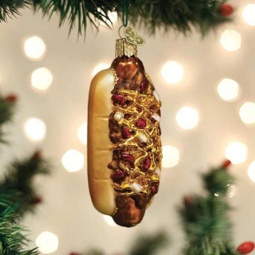 Old World Christmas Chili Cheese Dog - - SBKGifts.com