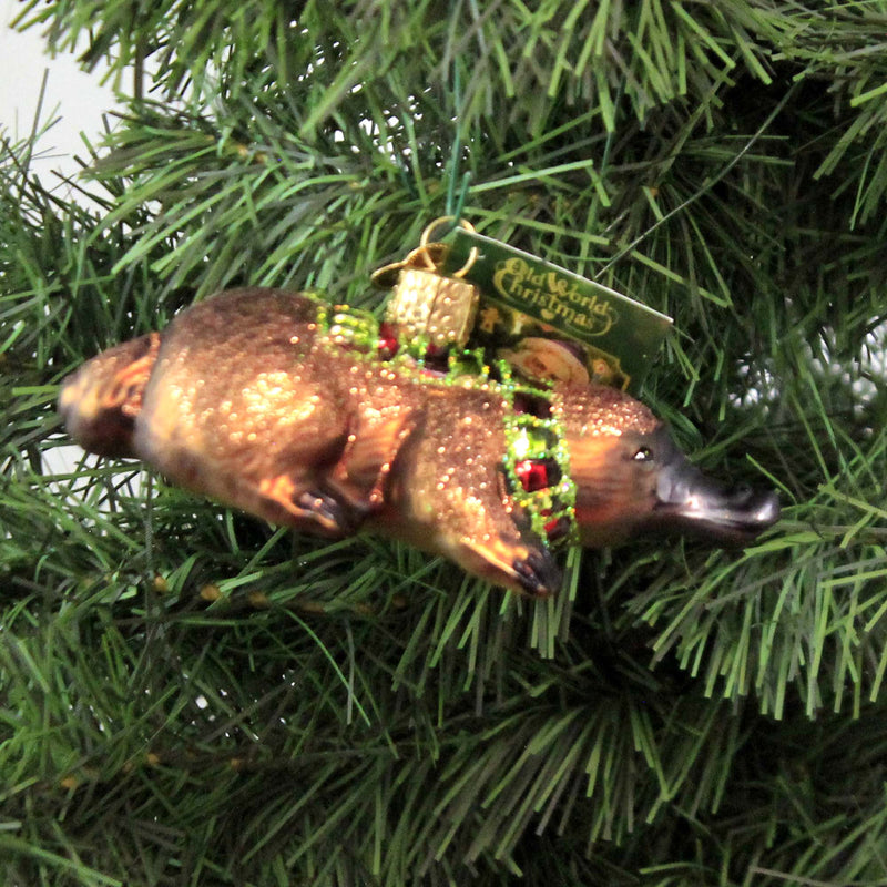 Old World Christmas Platypus - - SBKGifts.com