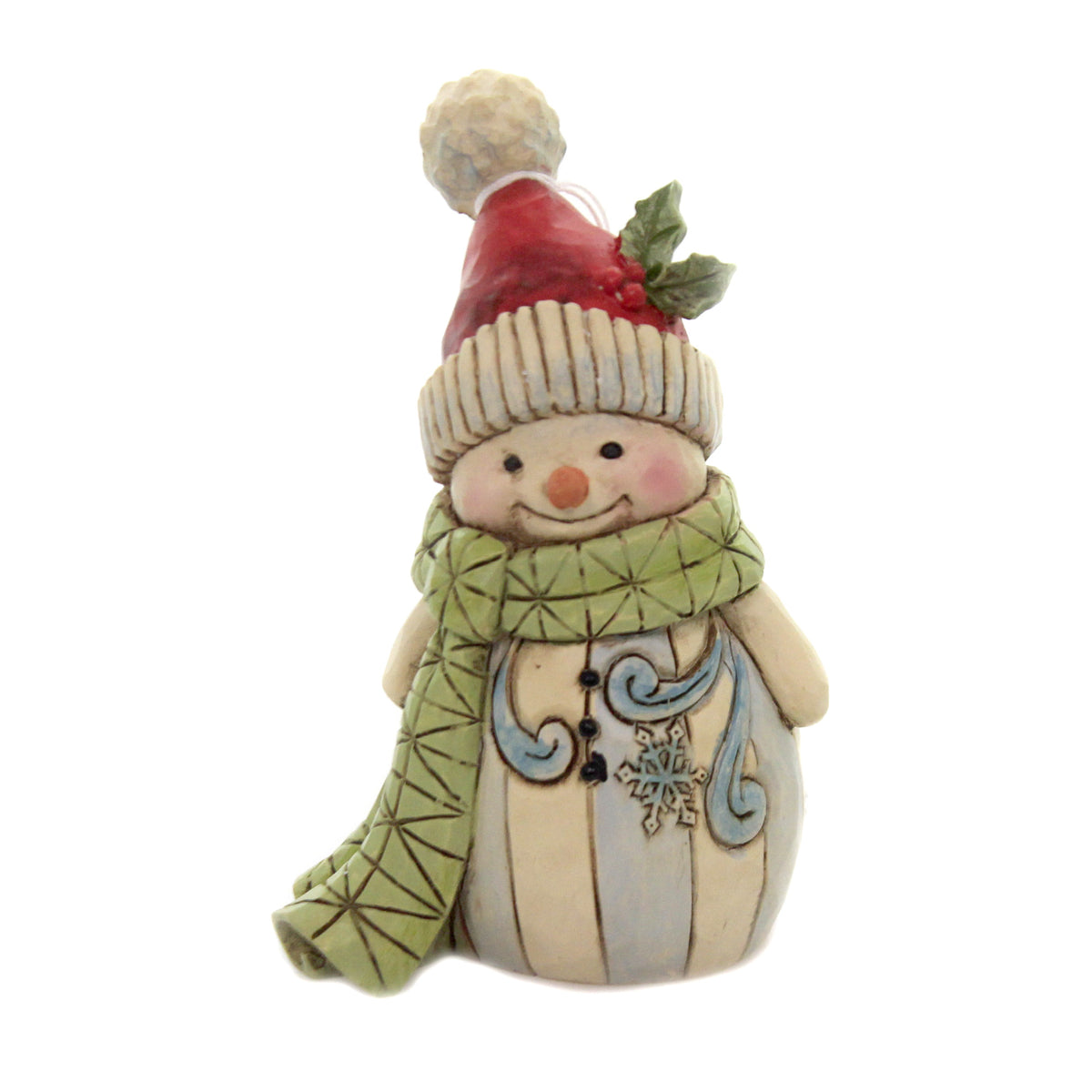 (45872) Snowman With Green Scarf