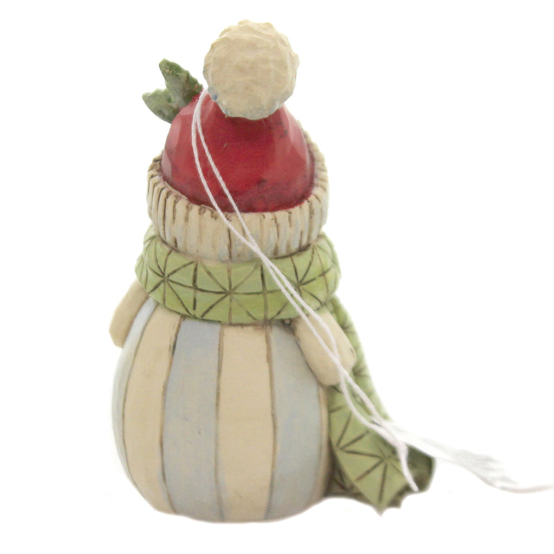 Jim Shore Snowman With Green Scarf - - SBKGifts.com