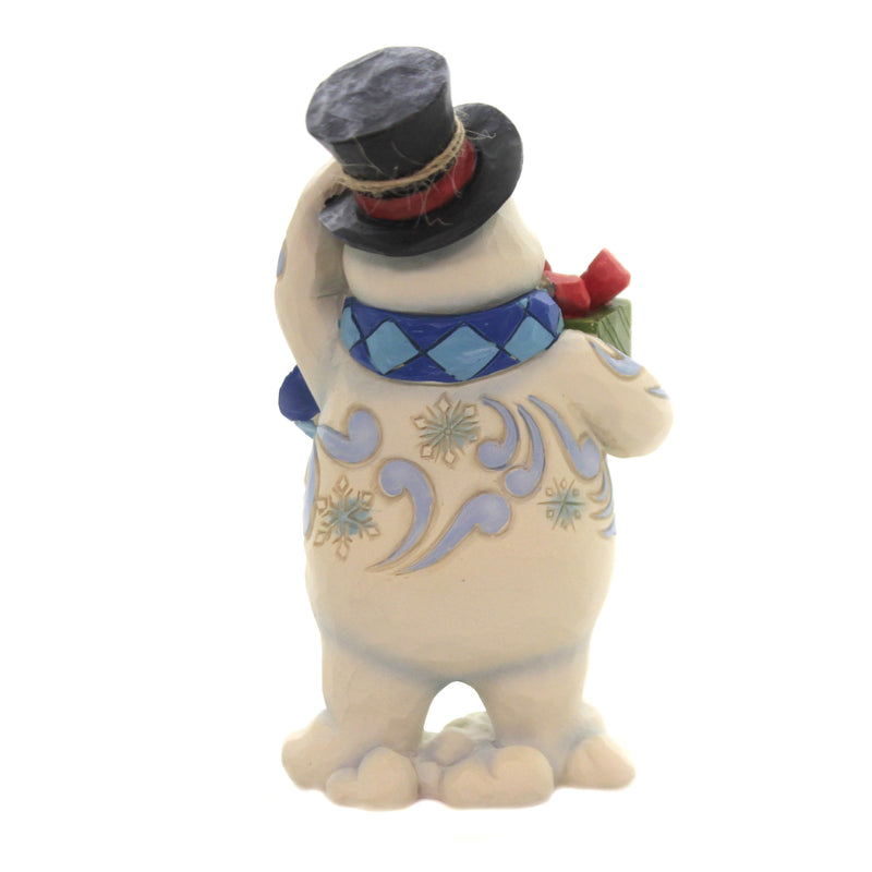 Jim Shore Standing Snowman Pint Sized - - SBKGifts.com
