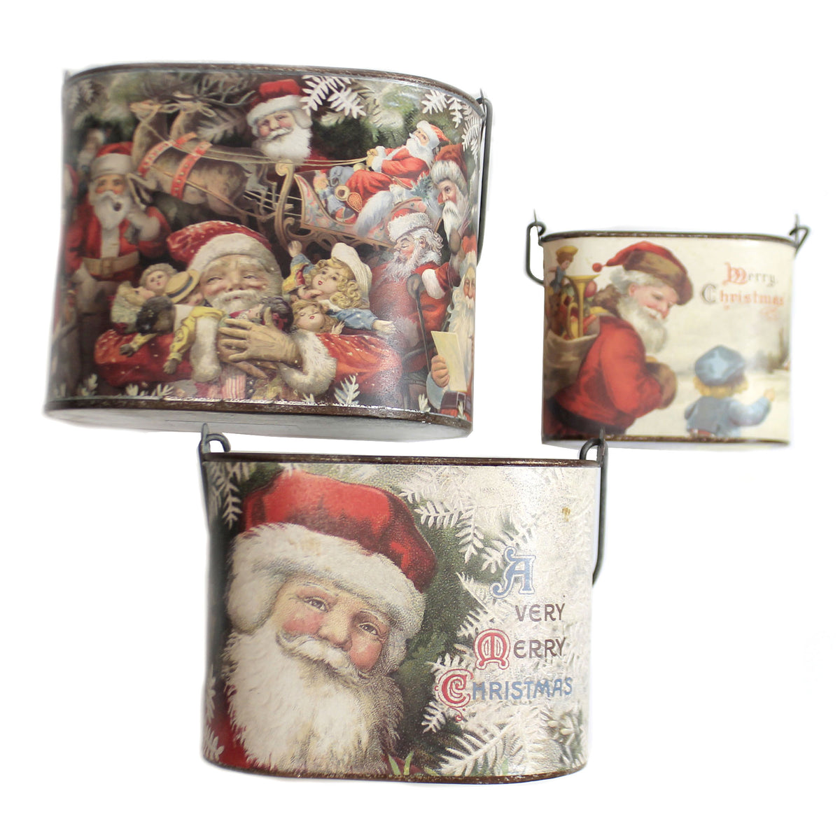 (45889) Merry Christmas Buckets