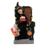 Possible Dreams Boo! Polyresin Halloween Witch  Trick Or Treat 6006454 (45953)