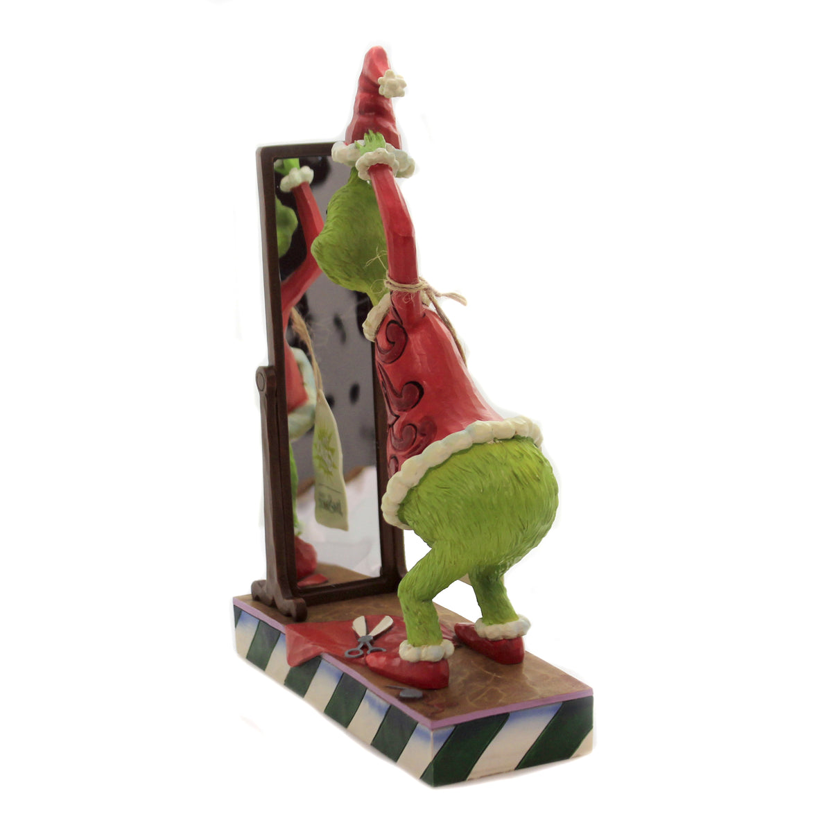 Jim Shore Grinch Dressing In Santa Suit - - SBKGifts.com