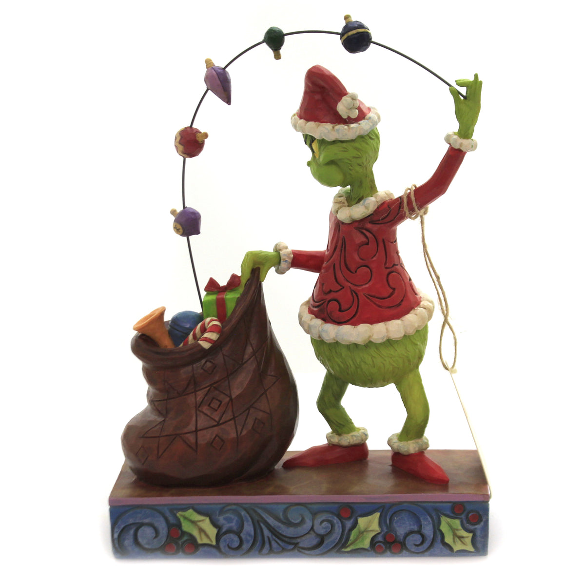 (46046) Grinch Juggling Gifts Into Bag