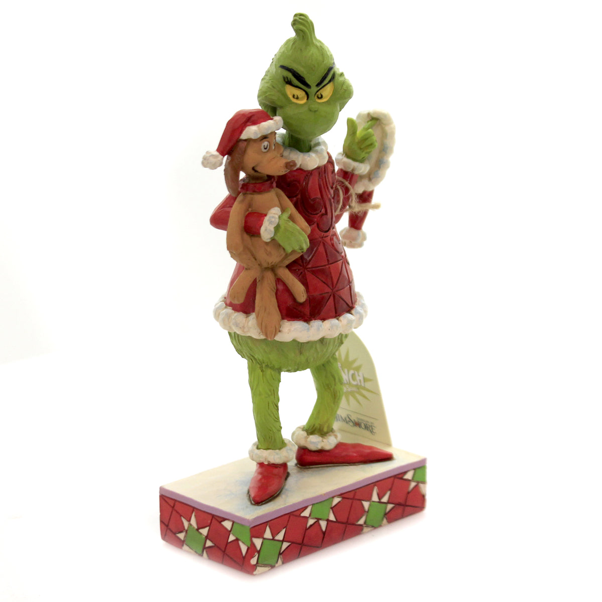 Jim Shore Grinch Holding Max - - SBKGifts.com