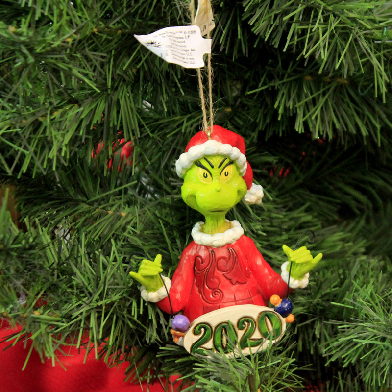 Jim Shore Grinch String Ornaments 2020 - - SBKGifts.com