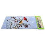 Home & Garden Winter Cardinals Mat - - SBKGifts.com