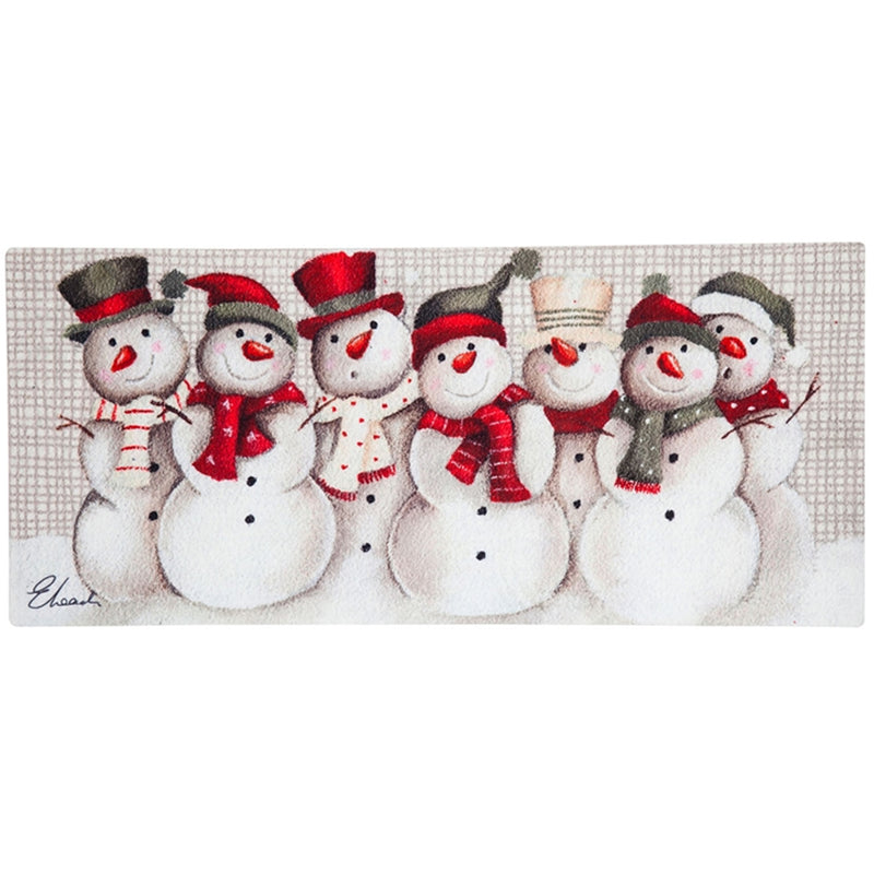 Home & Garden Snow Friends Switch Mat Rubber Sassafras Snowman Winter 431739 (46091)